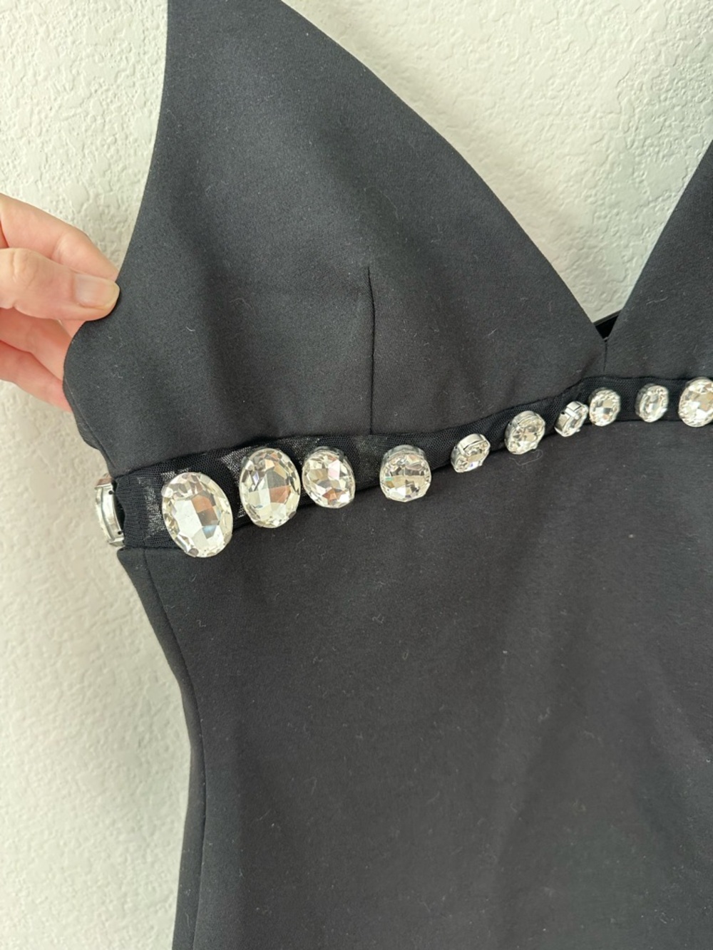 RETROFETE Polly Mini Black Dress SZ S - Picture 4 of 8